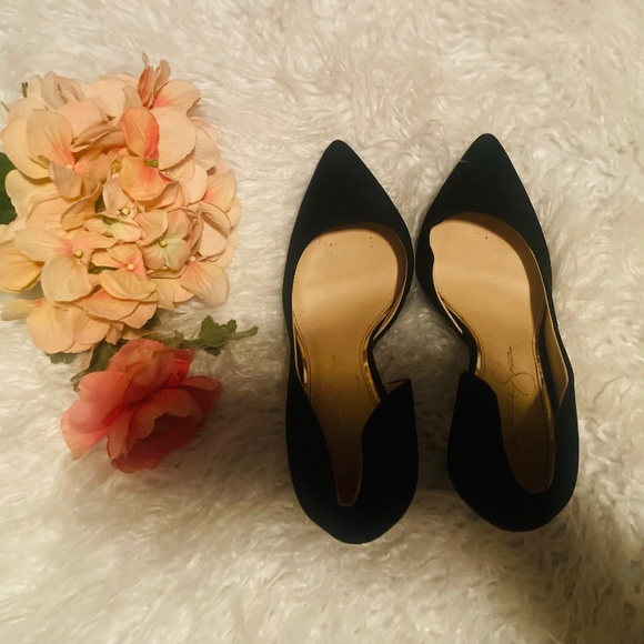 Jessica Simpson Black Heels - Picture 2 of 4